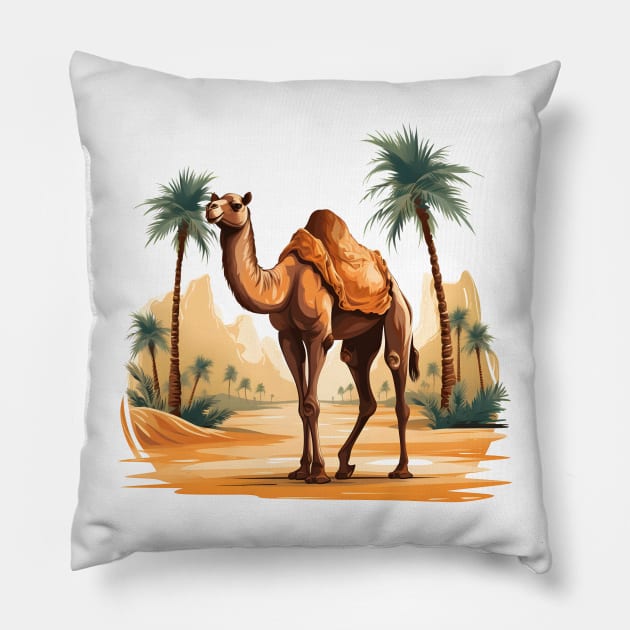 Camel Pillow by zooleisurelife