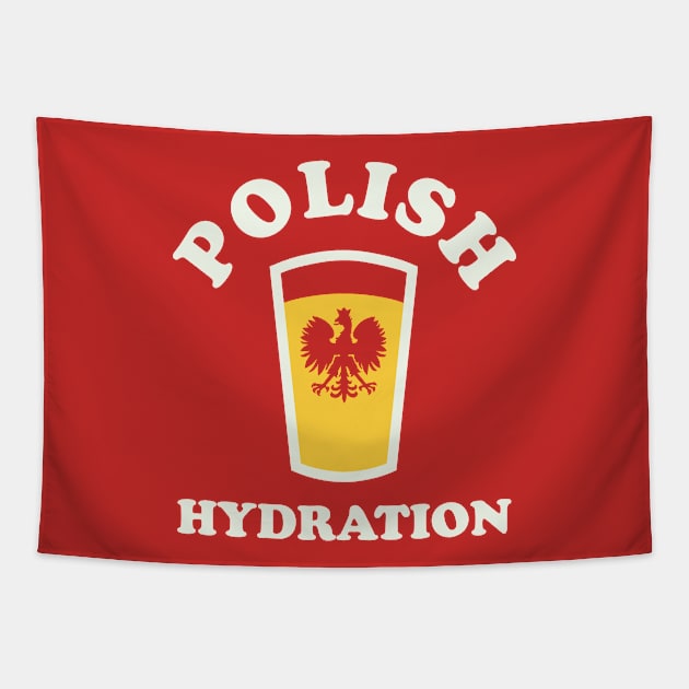 Polish Hydration Dyngus Day Polish American Buffalo NY Tapestry by PodDesignShop