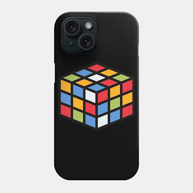 Sheldon plays Rubicube & Rubik’s Cube | Gift idea Phone Case by French Culture Shop