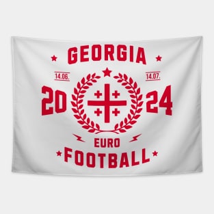 Georgia Euro Football Fan Gift Tapestry