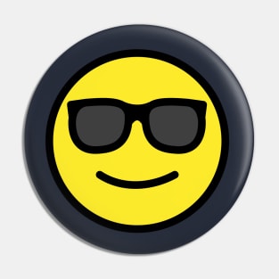 Sunglasses Emoji Pin