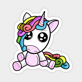 Rainbow Unicorn Magnet