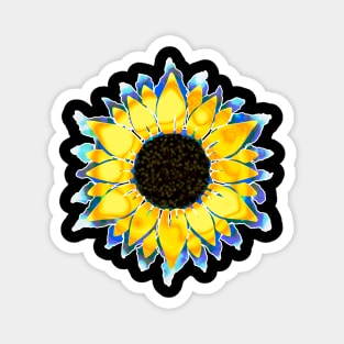 Sunflower for Ukraine Magnet