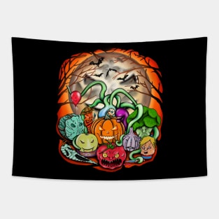 Killer Vegetables Tapestry