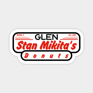 Stan Mikita's Donuts // Glen's Name Badge (Front/Back Print) Magnet