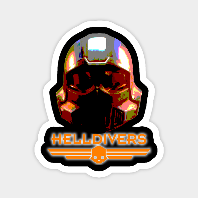 HELLDIVERS Magnet by Mono oh Mono