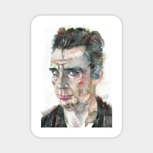 JACK KEROUAC watercolor portrait .6 Magnet