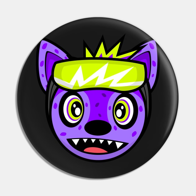 HYPER HYENA Pin by MOULE