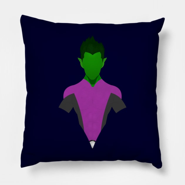 A beastly boy Pillow by Thisepisodeisabout