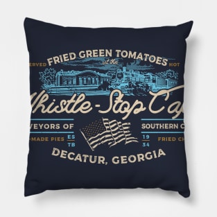 Whistle Stop Cafe Pillow