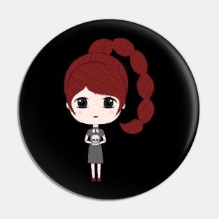 Scorpio Girl Pin