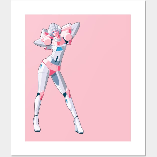 Transformers Prime Arcee Art Print for Sale by kchm76