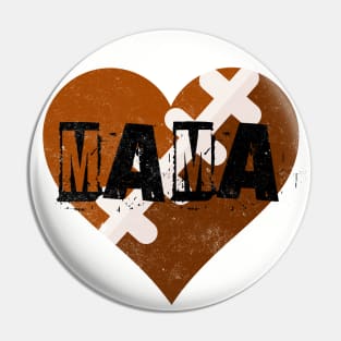 Football Mama Pin