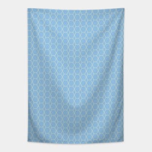 Geometry in Blue From Candy Shop Collection Tapestry