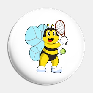 Bee Tennis Tennis racket Sports Pin