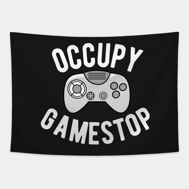 Occupy GameStop Tapestry by blueduckstuff