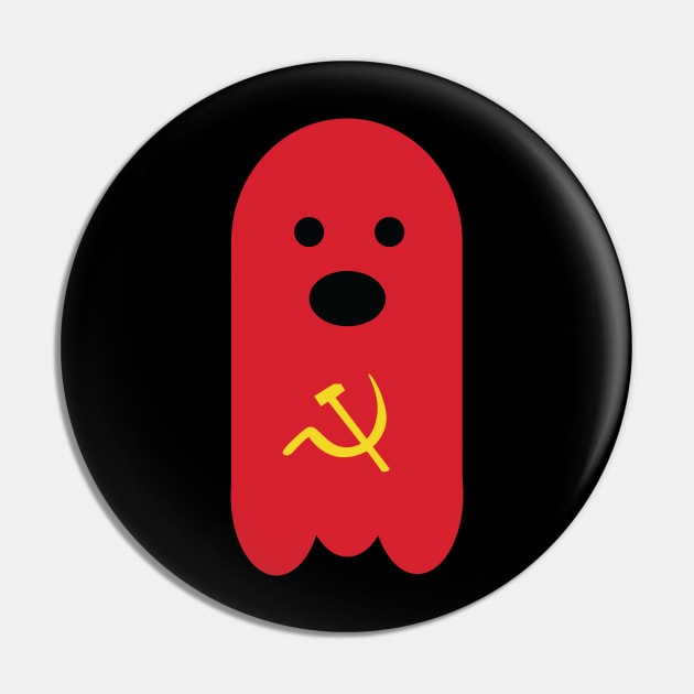 Spectre of Communism Pin by SpaceDogLaika