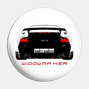 Shift Shirts Black Widow – Porsche 911 996 GT2 Inspired Unisex T-Shirt Pin