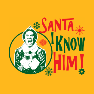 Santa I Know Him Lts T-Shirt