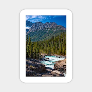 The Rapids Above Mistaya Canyon, Alberta Magnet