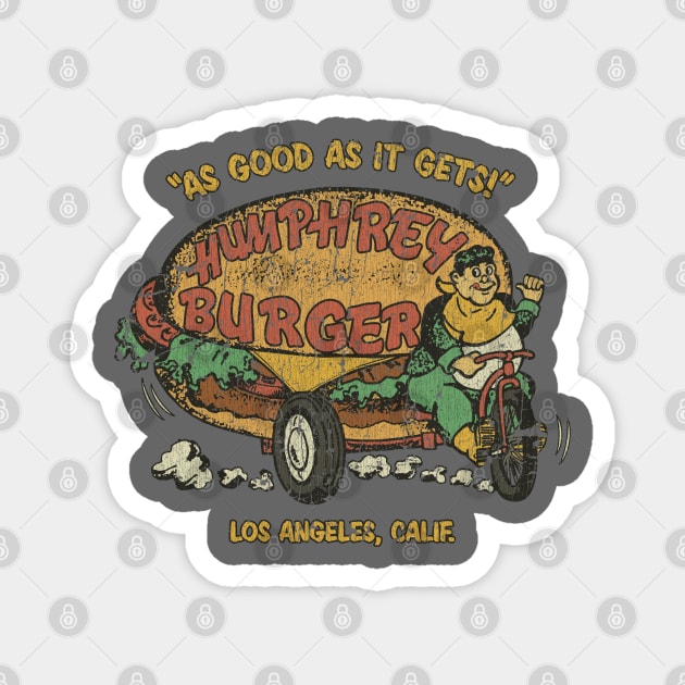 Humphery Burger 1933 Magnet by JCD666