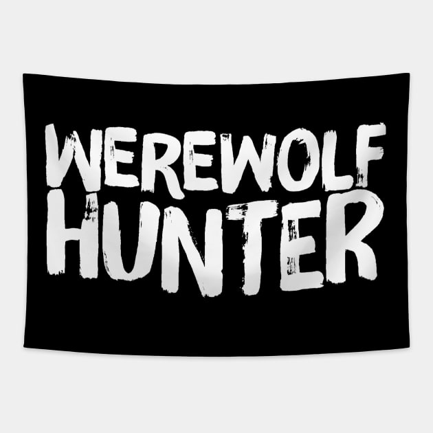 Werewolf Hunter Supernatural Monster Hunter Tapestry by ballhard