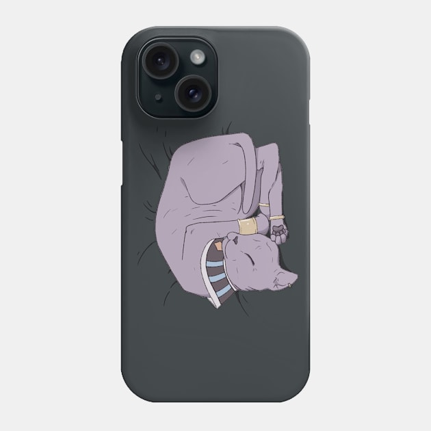 Cat Nap Phone Case by Meg Vautour