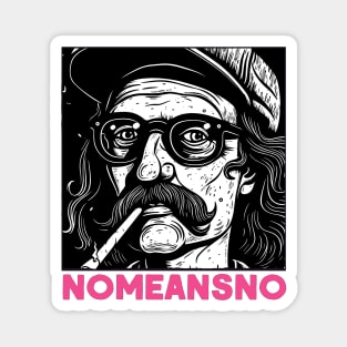 NoMeansNo ∆ Original Fan Artwork Magnet