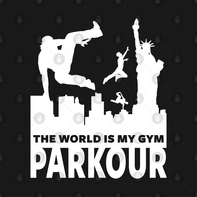 PARKOUR - FREERUNNING - TRACEUR by ShirtFace