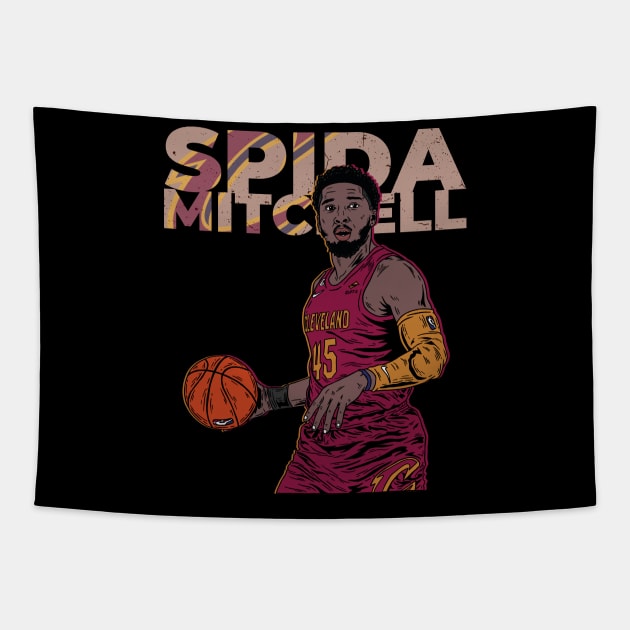 SPIDA MITCHELL 45 Tapestry by Tee Trends