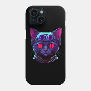 Cyber Cat Phone Case