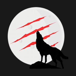 Wolf design tshirts T-Shirt