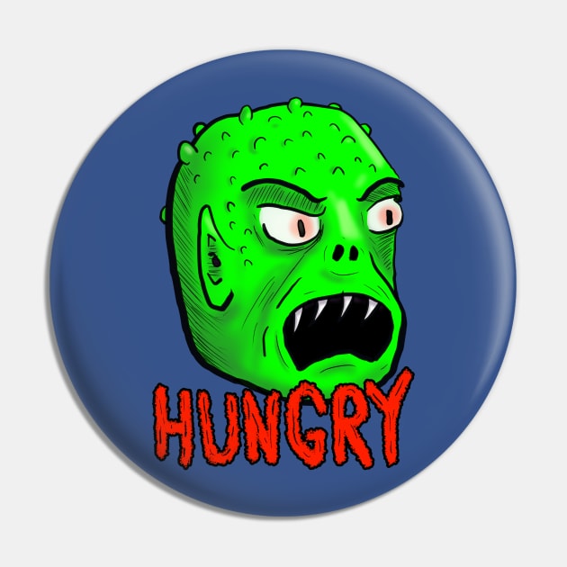 HUNGRY Pin by YesElliott