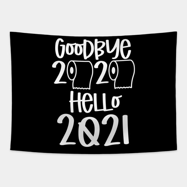 goodbye 2020 hello 2021 Tapestry by busines_night