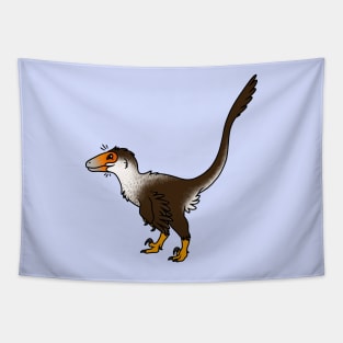 Cute Deinonychus Tapestry