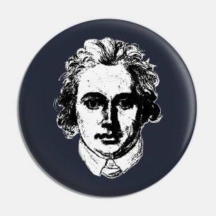 Young Goethe Pin