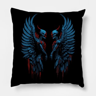 Occult Dark Art Gothic Unholy Witchcraft Grunge Emo Pillow