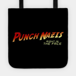 Punch Nazis Right in the Face Tote