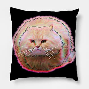 Flying Cat Meme Pillow