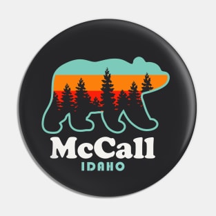 McCall Idaho Bear Mountain Town Pin