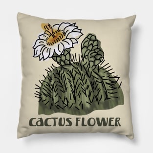 Cactus Flower Pillow