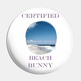 Certified Beach Bunny Pin