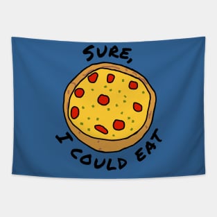 Food I Could Eat Pizza Tapestry