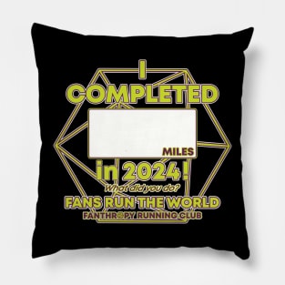 2024 Fans Run the World - Blank Mileage d20 Pillow