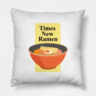 Times New Ramen Pillow