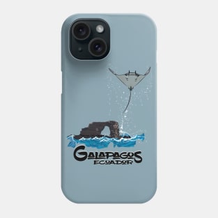 Galapagos Mantarraya Stingray Phone Case