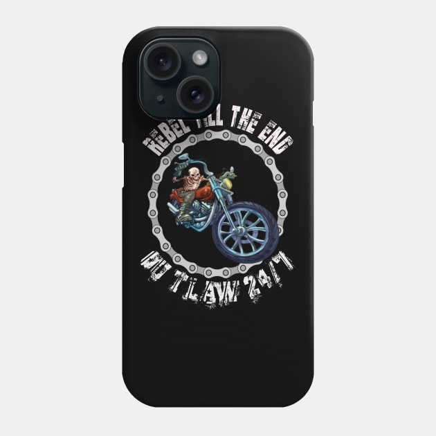 REBEL OUTLAW 2 Phone Case by BIG DAWG APPAREL