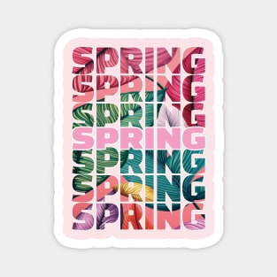 Hello Spring Magnet