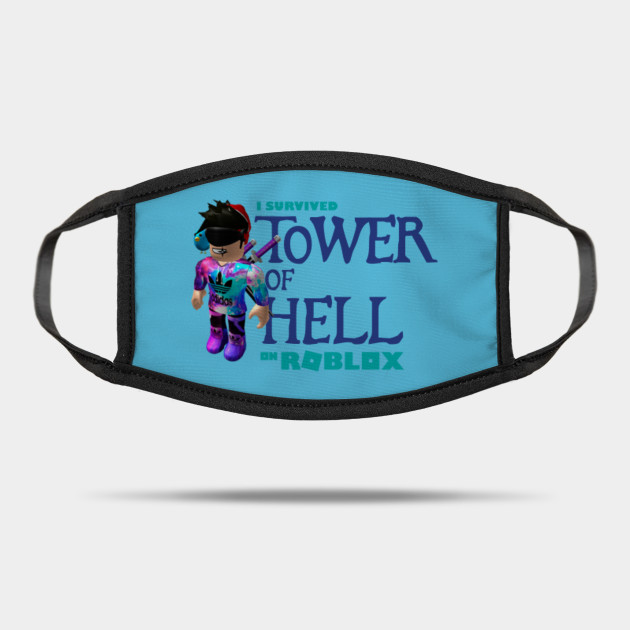 Tower Of Hell Roblox Mask Teepublic - discontinued oceans towers of hell roblox