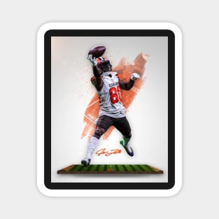 Jarvis Landry Cleveland Sports Art Magnet